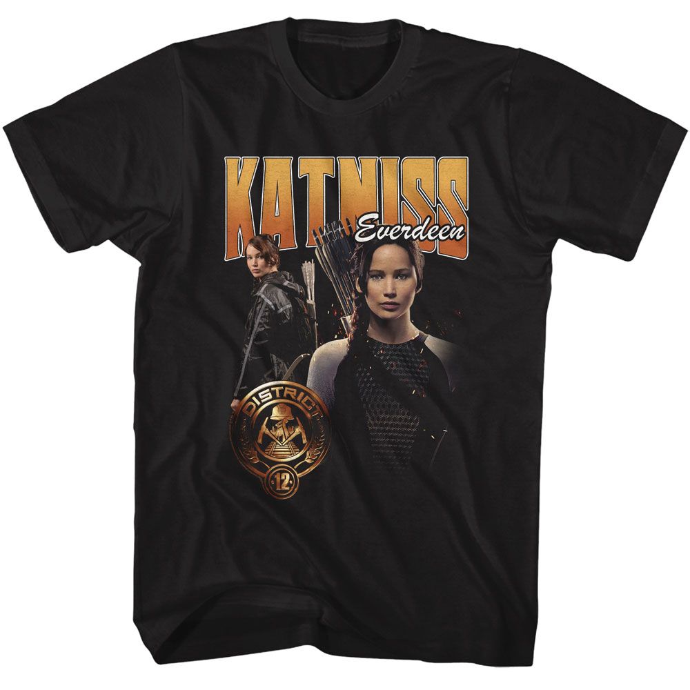 HUNGER GAMES Eye-Catching T-Shirt, Katniss Duo Photo