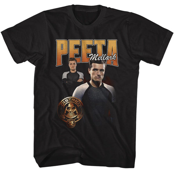 HUNGER GAMES Eye-Catching T-Shirt, Peeta Duo Photo