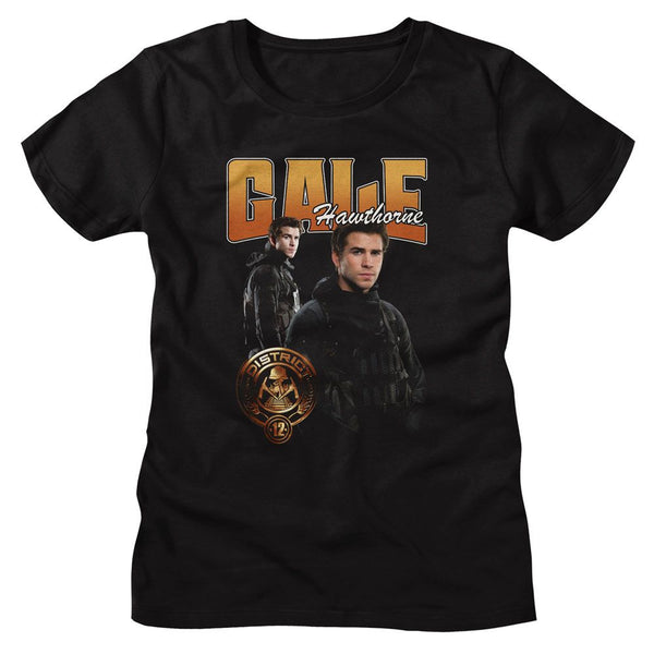 Women Exclusive HUNGER GAMES T-Shirt, Hunger Games Gale Duo Photo