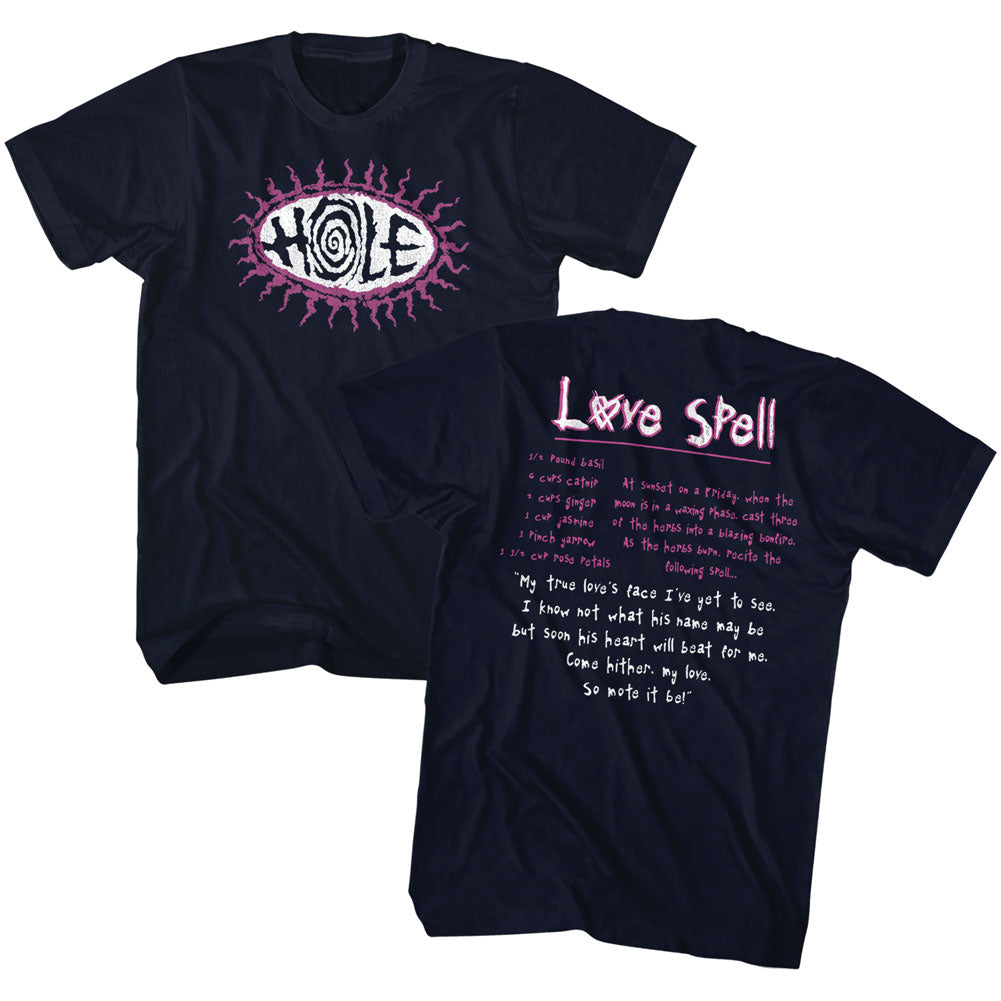 HOLE Eye-Catching T-Shirt, Love Spell