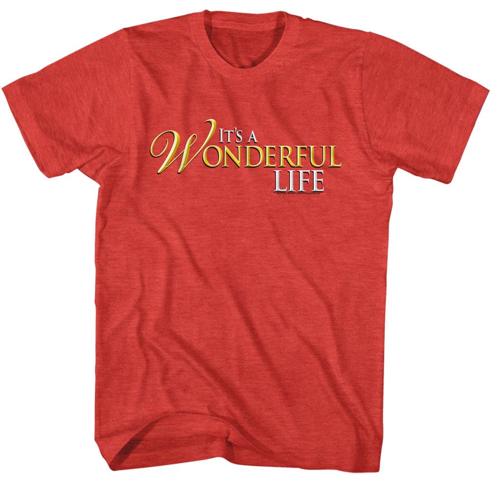 ITS A WONDERFUL LIFE Famous T-Shirt, Logo