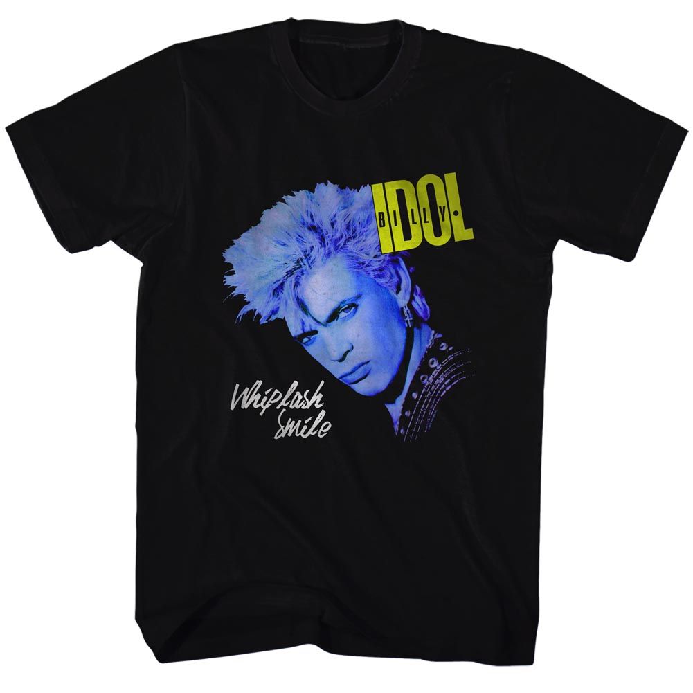 BILLY IDOL Eye-Catching T-Shirt, Smile