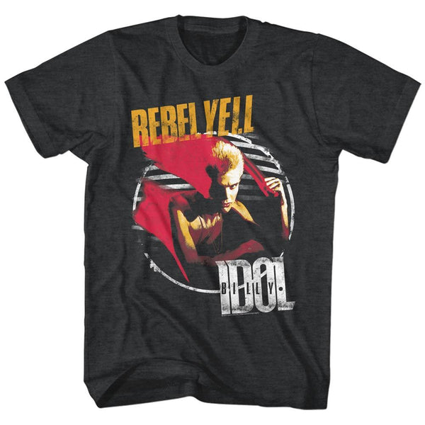 BILLY IDOL Eye-Catching T-Shirt, Rebel Yell