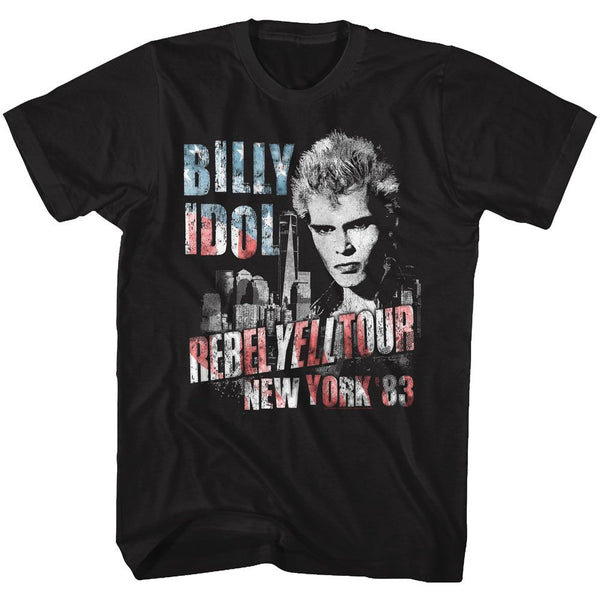BILLY IDOL Eye-Catching T-Shirt, NY 1983