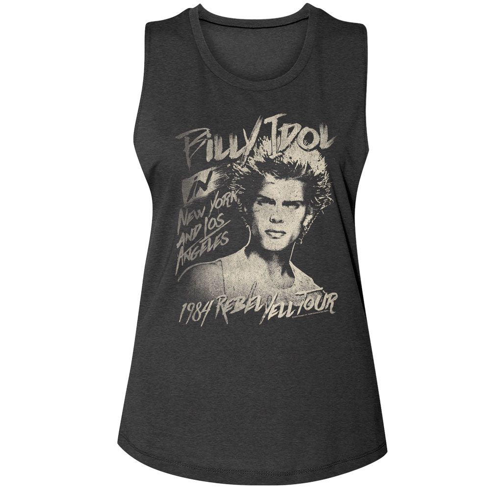 BILLY IDOL Muscle Tank, Billy Idol 84 Rebel Yell Tour