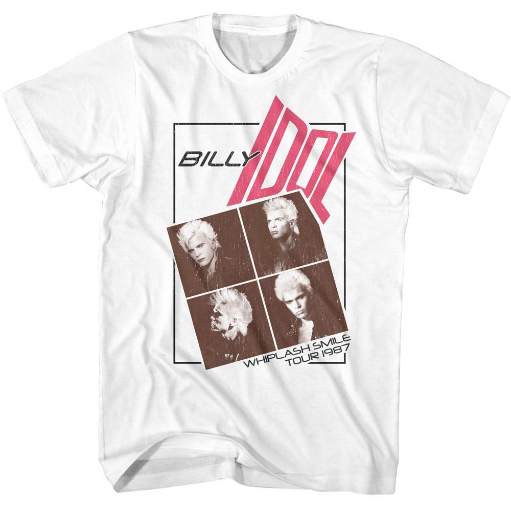 BILLY IDOL Eye-Catching T-Shirt, Warped