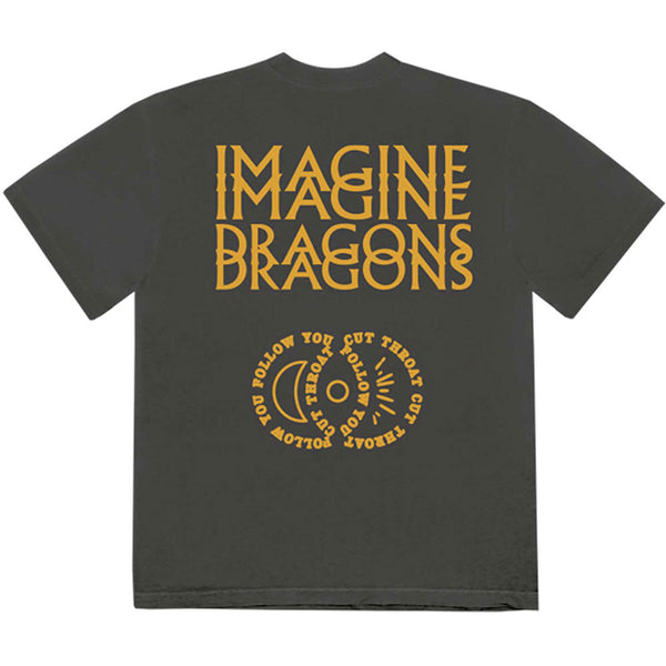 IMAGINE DRAGONS Attractive T-Shirt, Cutthroat Symbols