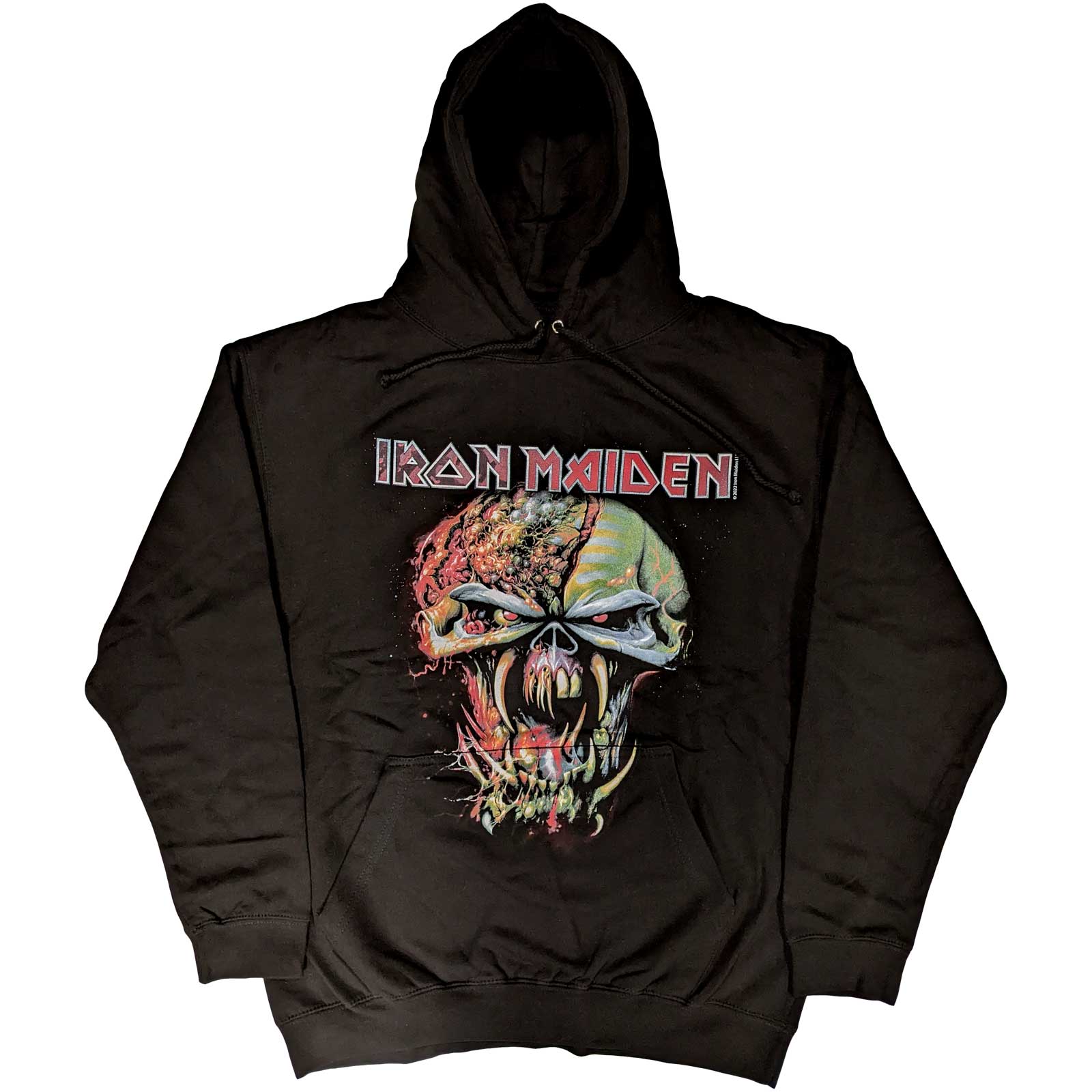 IRON MAIDEN Attractive Hoodie, Final Frontier Big Head