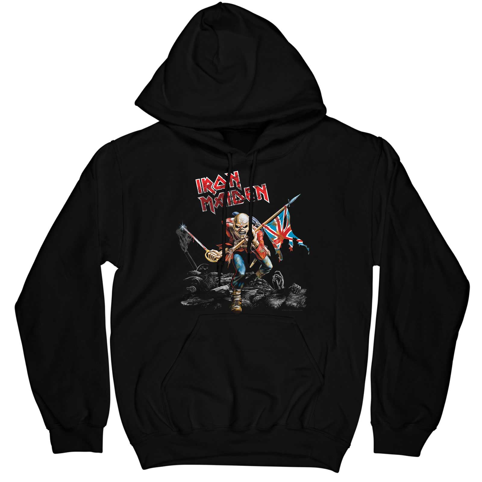 IRON MAIDEN Attractive Hoodie, The Trooper