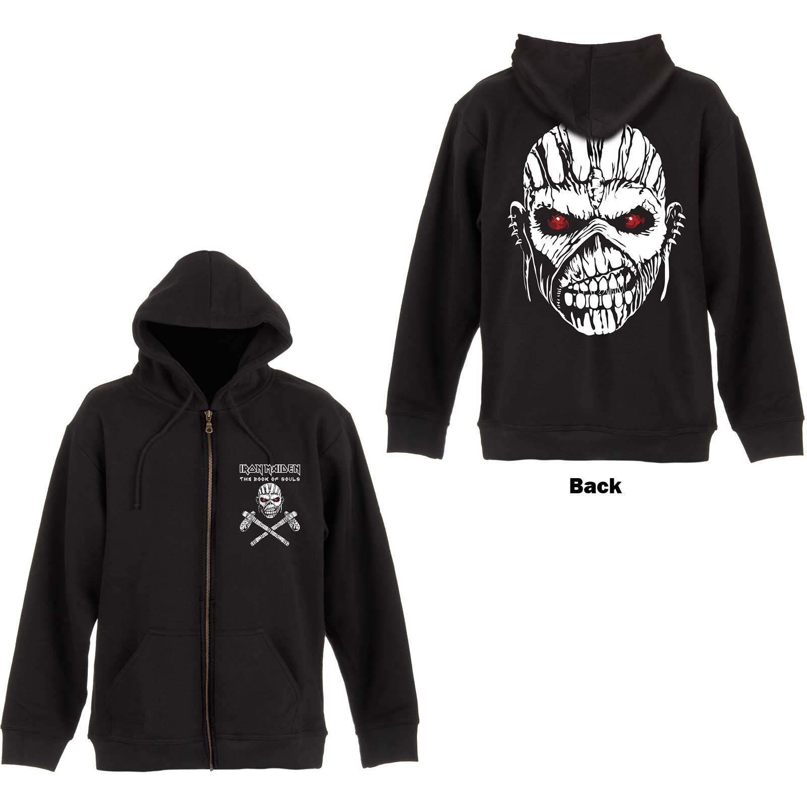 IRON MAIDEN Attractive Hoodie, Eddie Axe