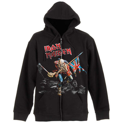 IRON MAIDEN Attractive Hoodie, Scuffed Trooper