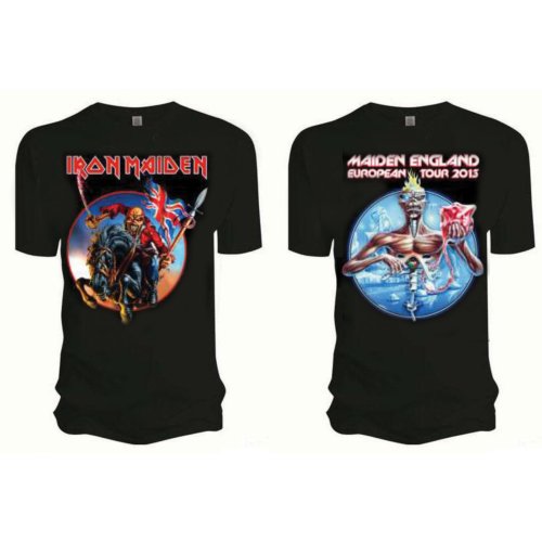 IRON MAIDEN Attractive T-Shirt, Euro Tour