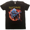 IRON MAIDEN Attractive T-Shirt, Fear Live Flames