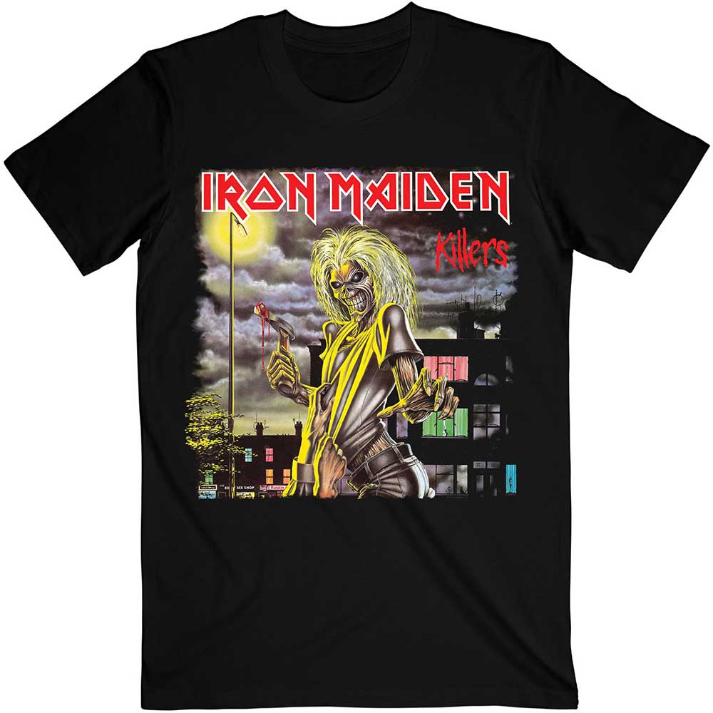 IRON MAIDEN Attractive T-Shirt, Killers Cover