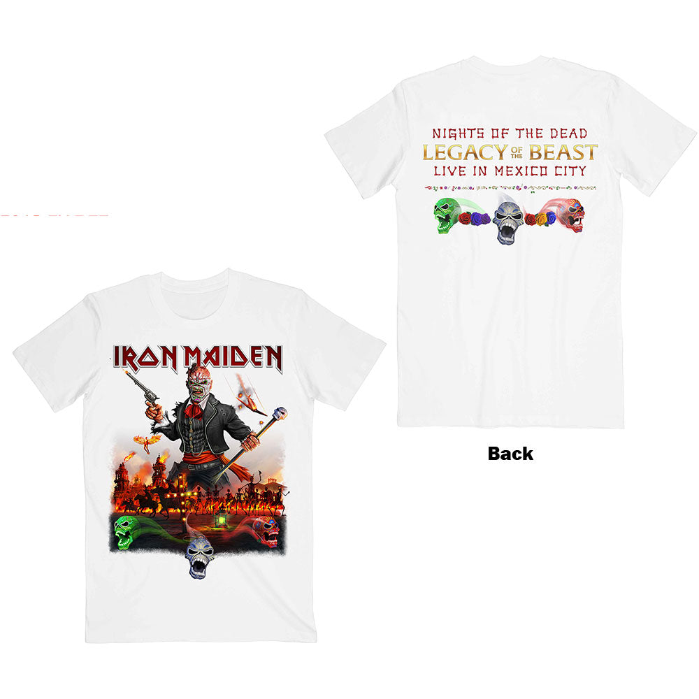 IRON MAIDEN Attractive T-Shirt, Legacy of the Beast Live in Mexico City