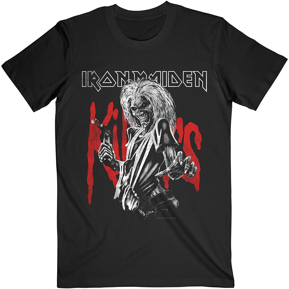 IRON MAIDEN Attractive T-Shirt, Killers Eddie Distress