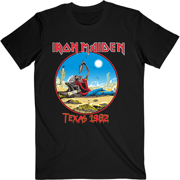 IRON MAIDEN Attractive T-Shirt, The Beast Tames Texas