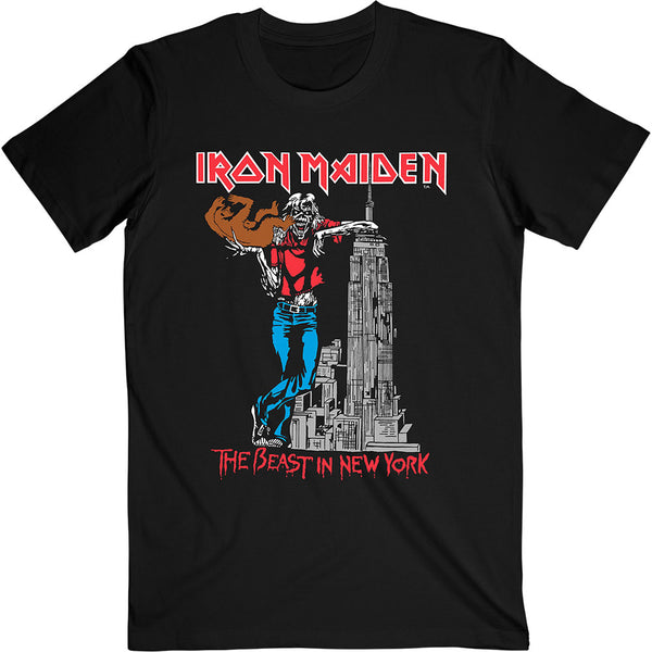 IRON MAIDEN Attractive T-Shirt, The Beast in New York