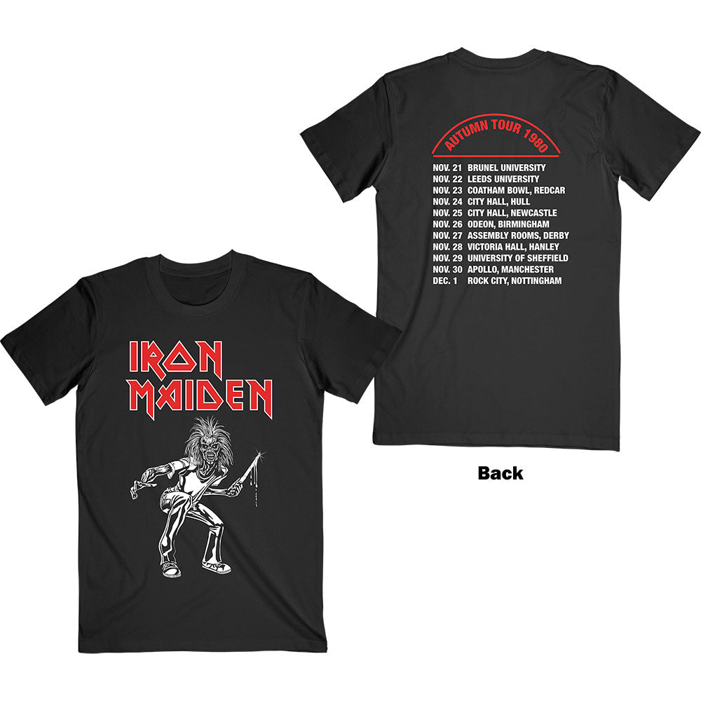 IRON MAIDEN Attractive T-Shirt, Autumn Tour 1980