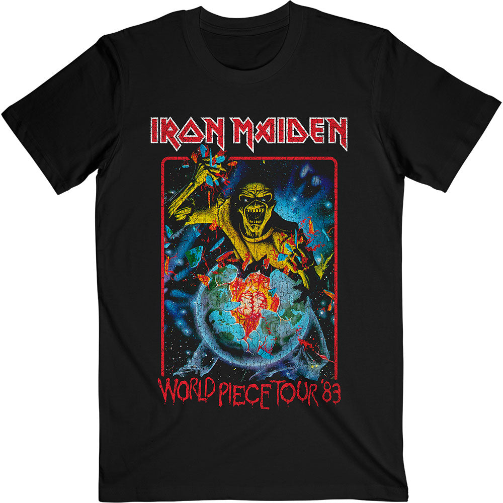 IRON MAIDEN Attractive T-Shirt, World Piece Tour &