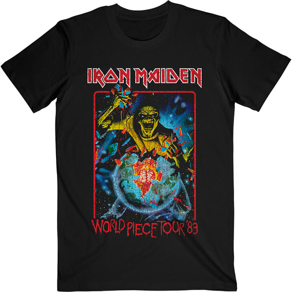 IRON MAIDEN Attractive T-Shirt, World Piece Tour '84 V.1