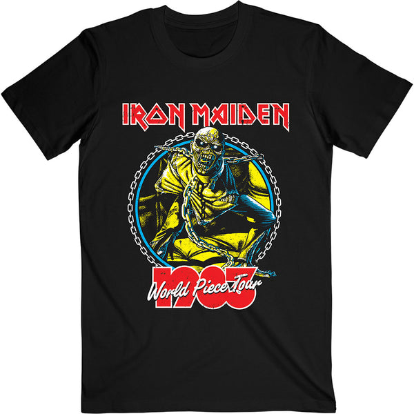 IRON MAIDEN Attractive T-Shirt, World Piece Tour '83 V.2.
