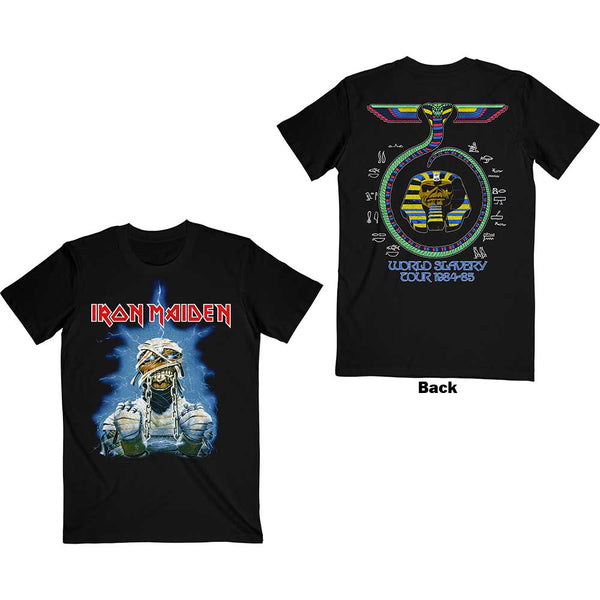 IRON MAIDEN Attractive T-Shirt, World Slavery Tour '84 - '85