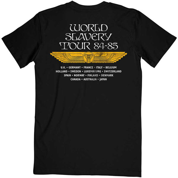 IRON MAIDEN Attractive T-Shirt, Powerslave World Slavery Tour