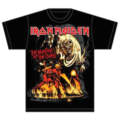 IRON MAIDEN Attractive T-Shirt, Number of the Beast Graphic