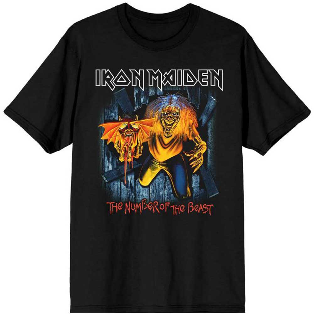 IRON MAIDEN Attractive T-Shirt, Number of the Beast Eddie Burst