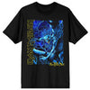 IRON MAIDEN Attractive T-Shirt, Fear of the Dark Blue Tone