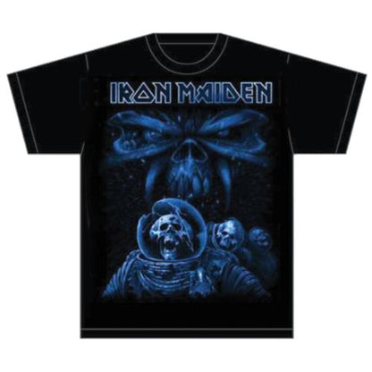 IRON MAIDEN Attractive T-Shirt, Final Frontier Blue