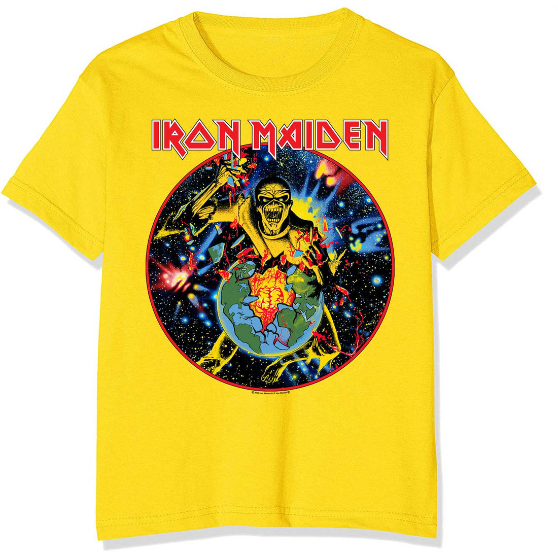 IRON MAIDEN Attractive T-Shirt, World Piece Tour