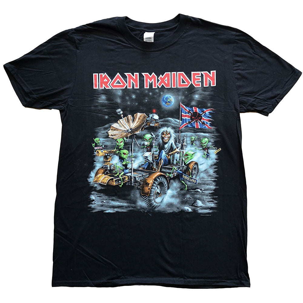 IRON MAIDEN Attractive T-Shirt, Knebworth Moon Buggy