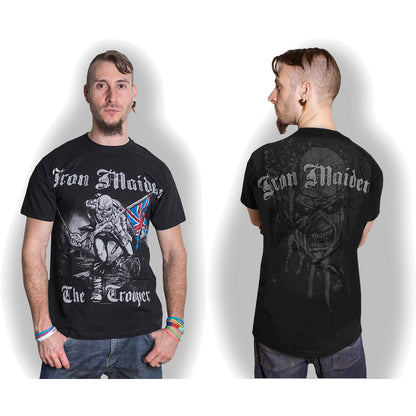 IRON MAIDEN Attractive T-Shirt, Sketched Trooper