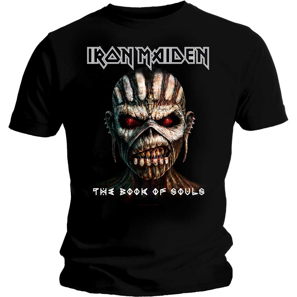 IRON MAIDEN Attractive T-Shirt, The Book of Souls