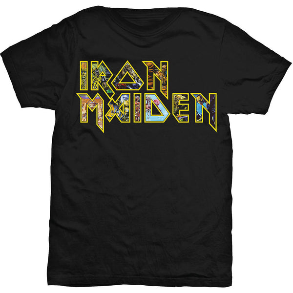 IRON MAIDEN Attractive T-Shirt, Eddie Logo