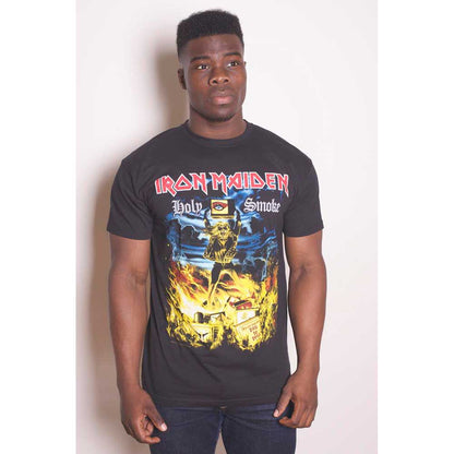 IRON MAIDEN Attractive T-Shirt, Holy Smoke