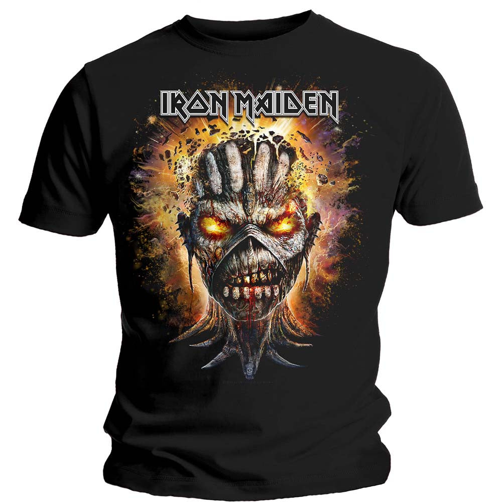 IRON MAIDEN Attractive T-Shirt, Eddie Exploding Head