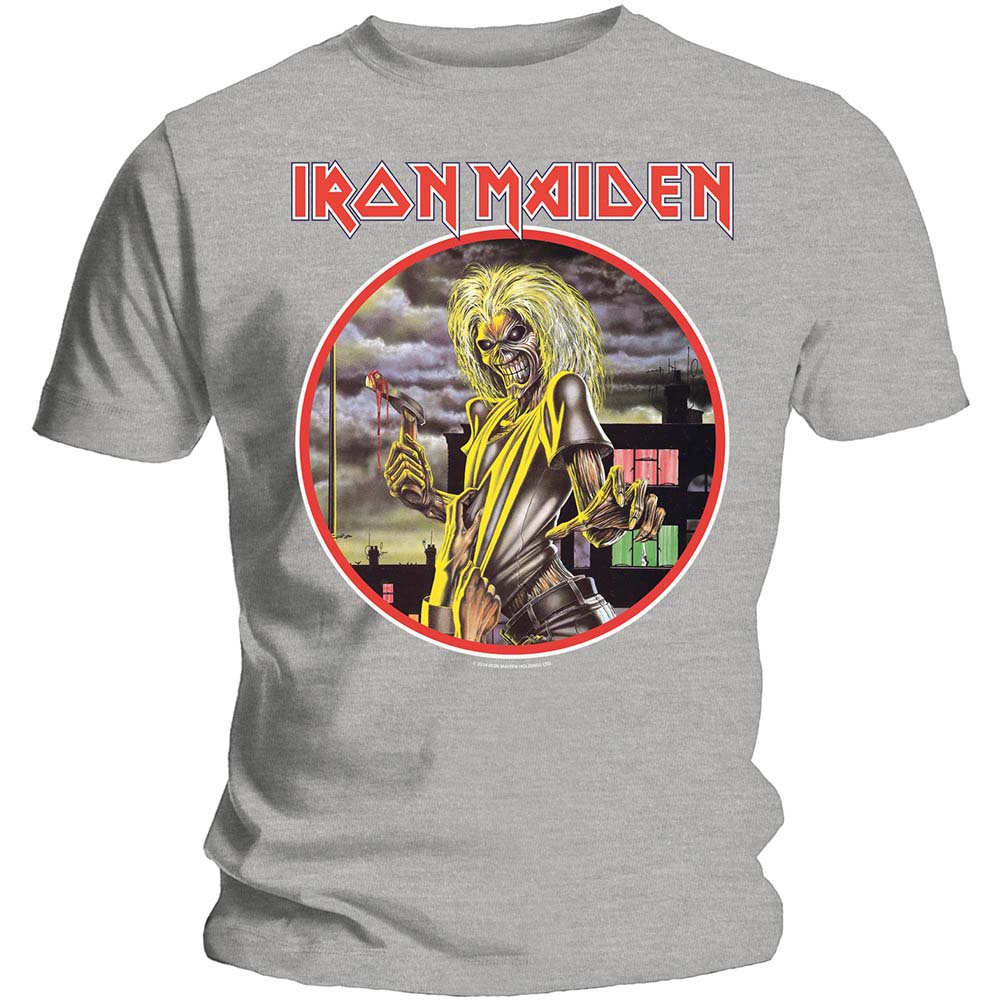 IRON MAIDEN Attractive T-Shirt, Killers Circle