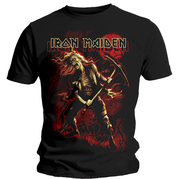 IRON MAIDEN Attractive T-Shirt, Benjamin Breeg Red Graphic