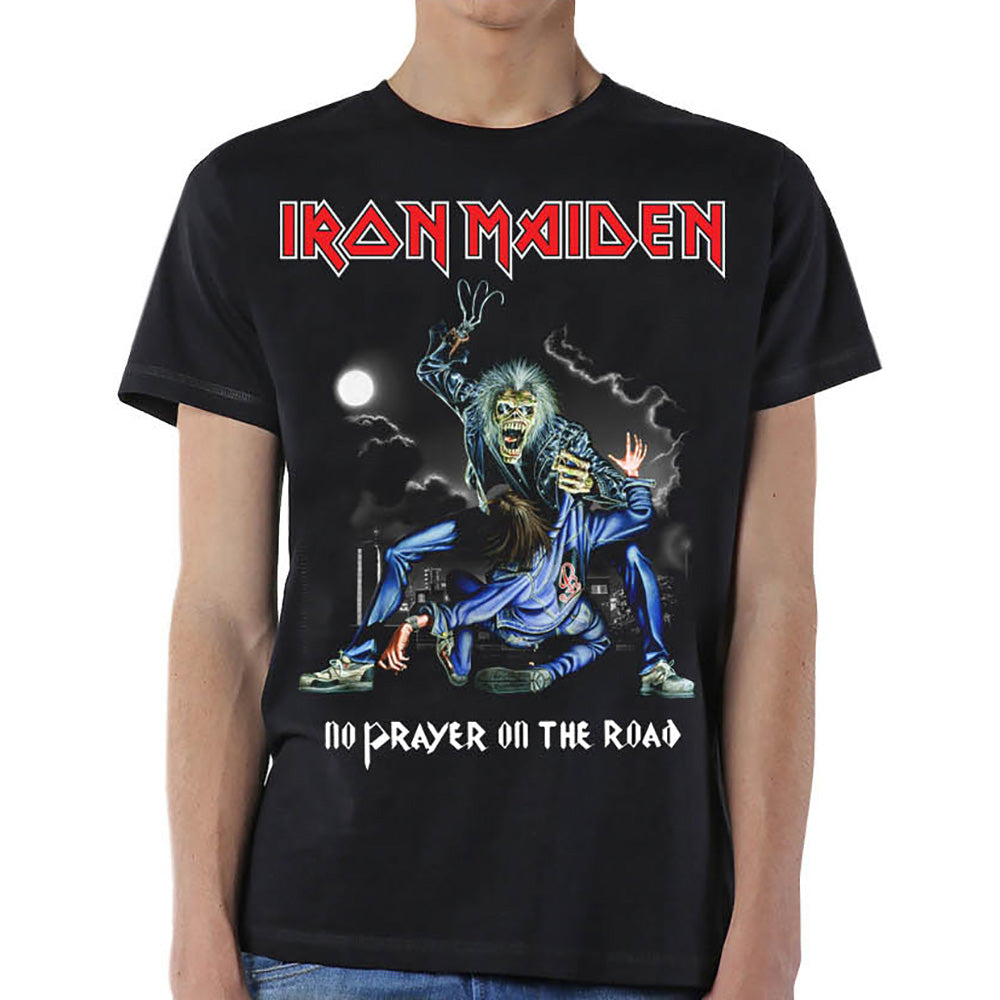 IRON MAIDEN Attractive T-Shirt, No Prayer on the Road