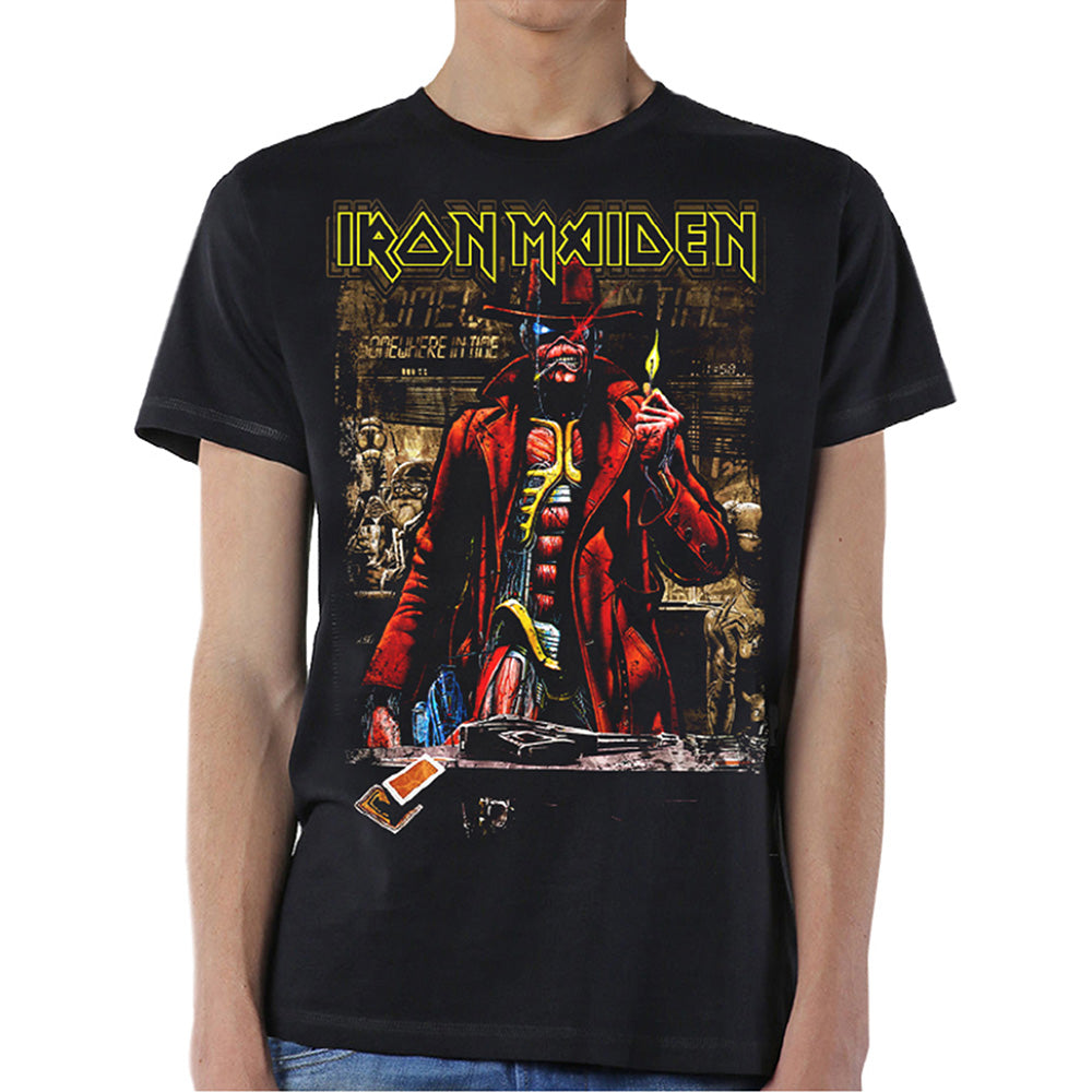 IRON MAIDEN Attractive T-Shirt, Stranger Sepia