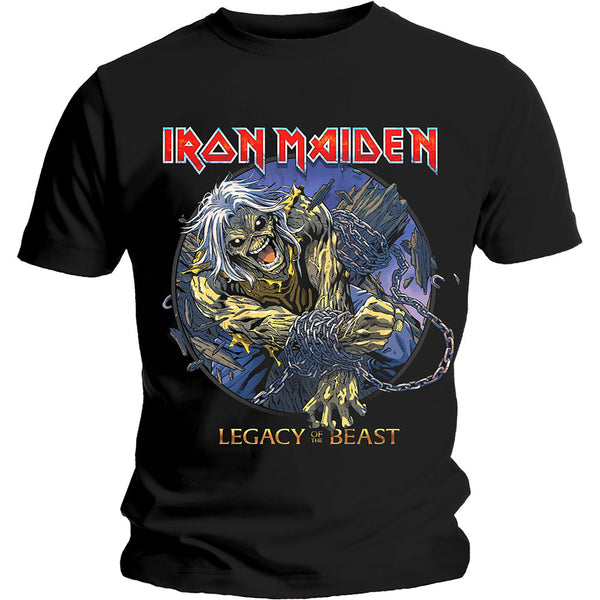 IRON MAIDEN Attractive T-Shirt, Eddie Chained Legacy