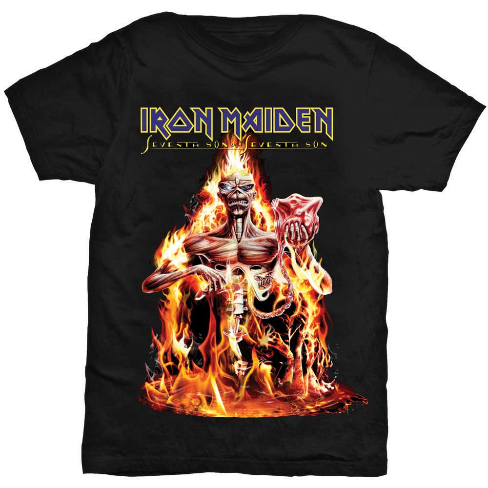 IRON MAIDEN Attractive T-Shirt, Seventh Son