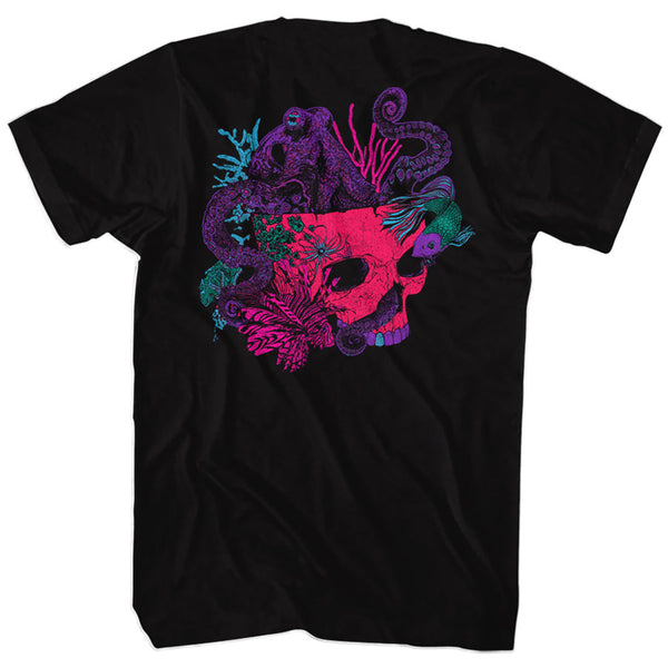 INCUBUS Eye-Catching T-Shirt, Octopus Skull