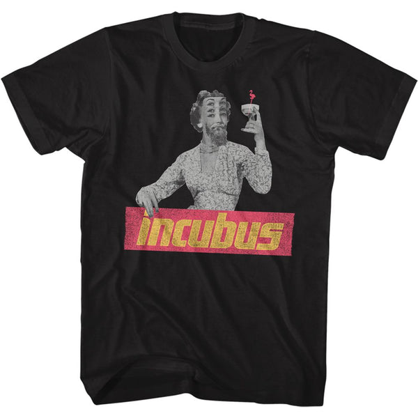 INCUBUS Eye-Catching T-Shirt, Logo Coktail