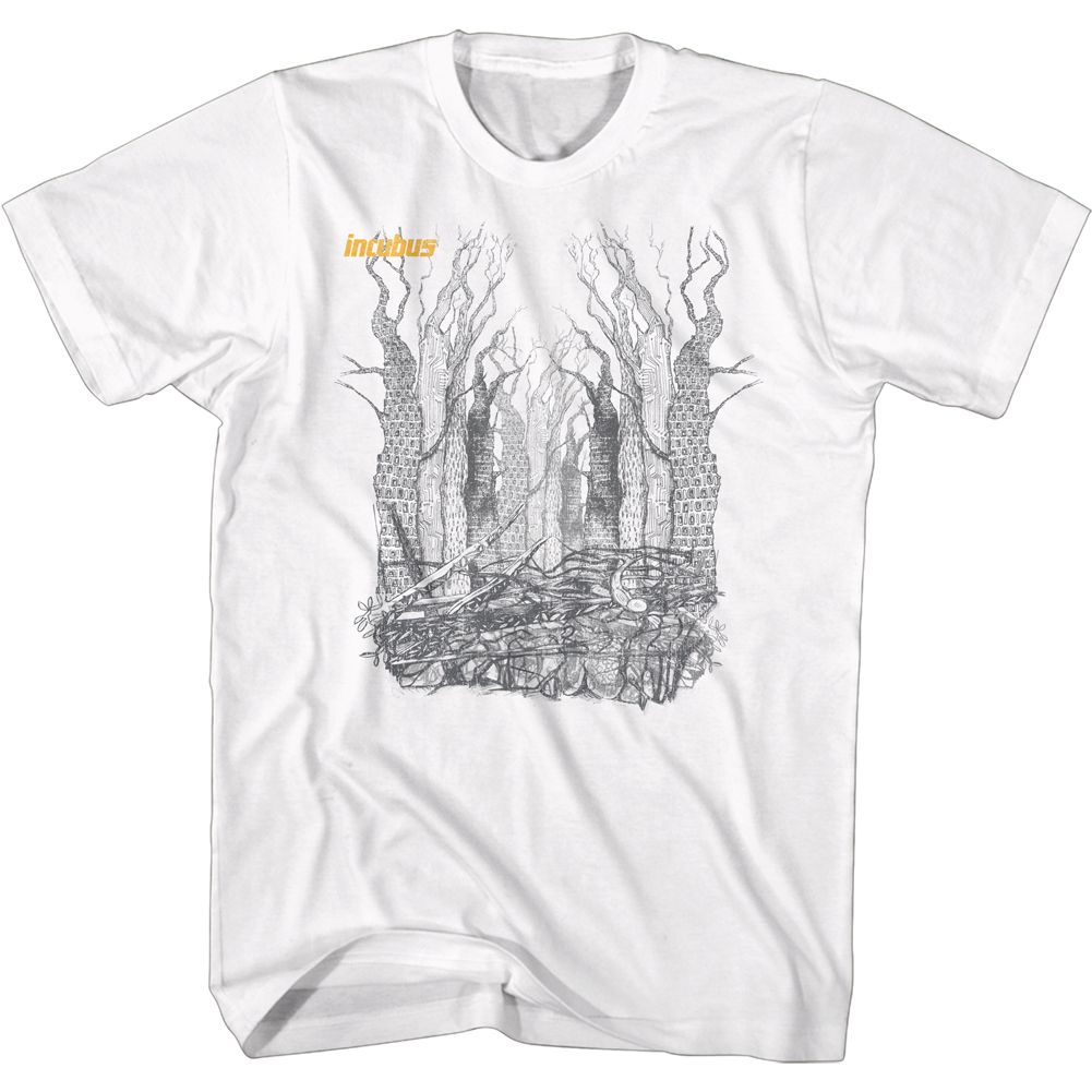 INCUBUS Eye-Catching T-Shirt, Trees