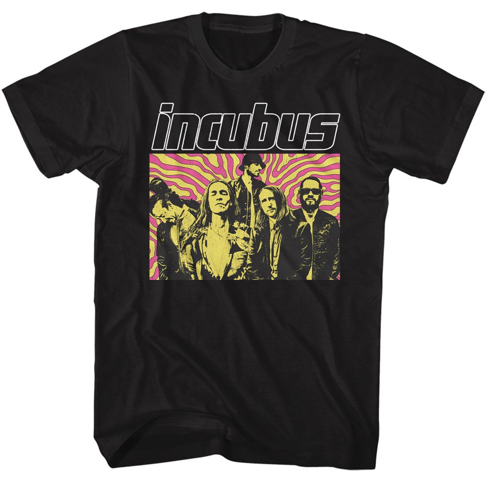 INCUBUS Eye-Catching T-Shirt, Swirl