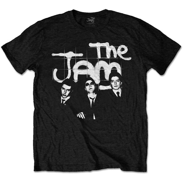 THE JAM Attractive T-Shirt, B&w Group Shot